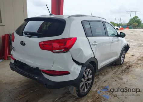 2016 Kia Sportage Lx из США, поврежденный, VIN KNDPB3AC4G7802085